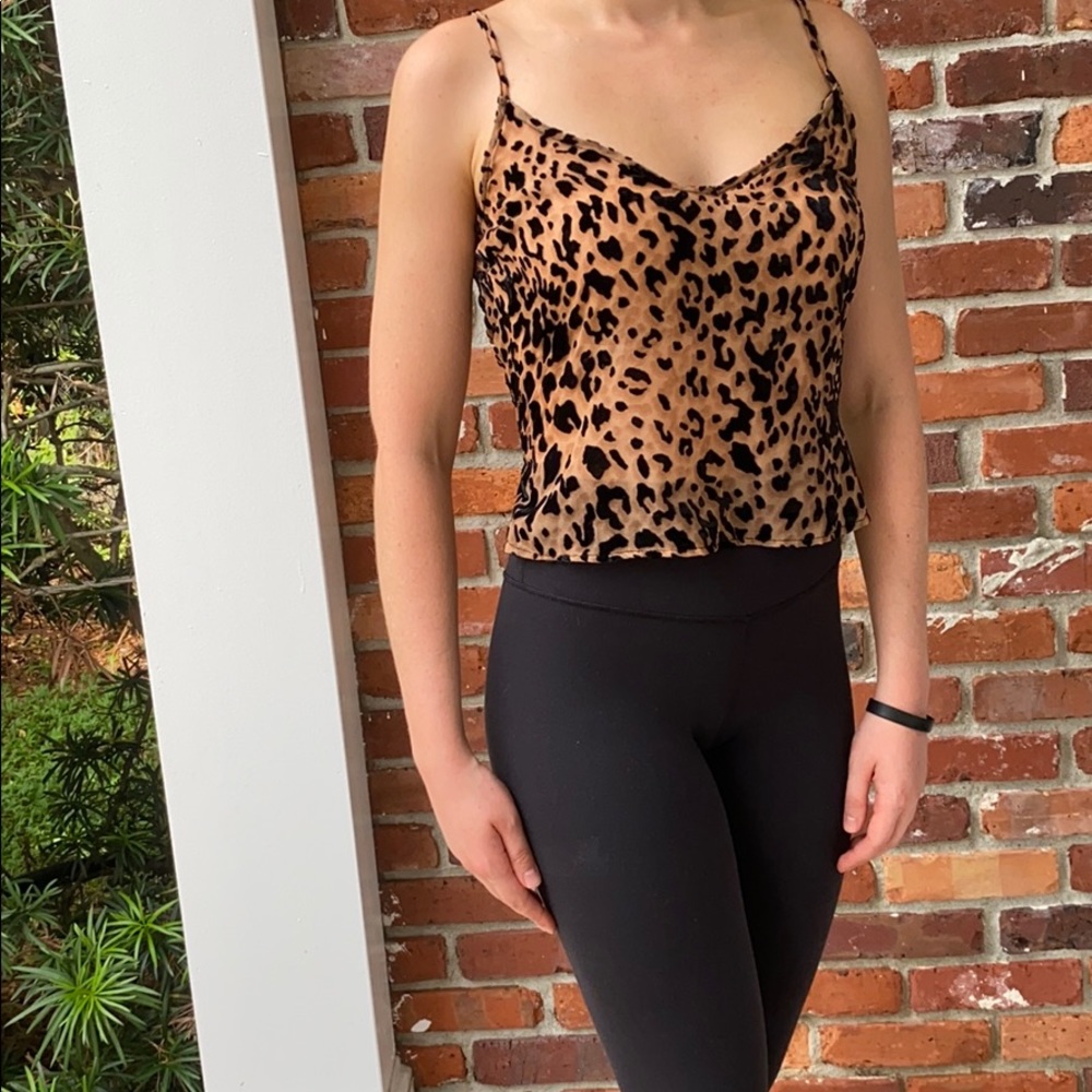 Cheetah print top